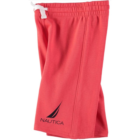Nautica Boys' Pull-on Fleece Shorts, Drawstring Closure Sz M/5 - Picture 4 of 4
